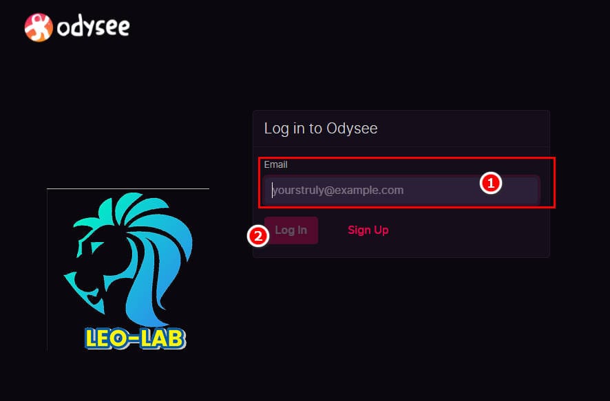 Odysee Email Login