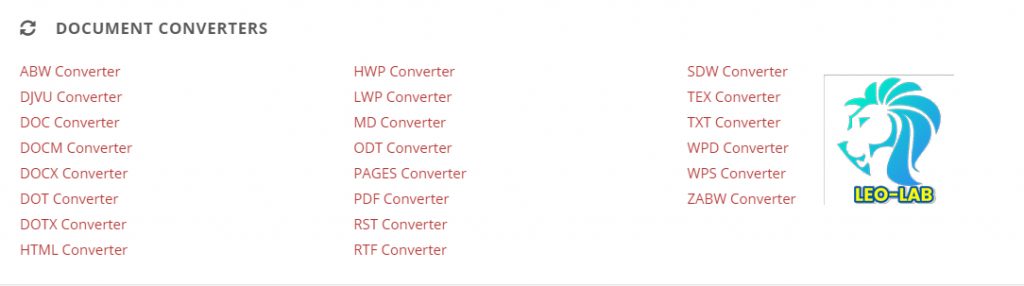 10.CloudConver DOCUMENT Format