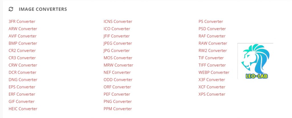 13.CloudConver IMAGE Format