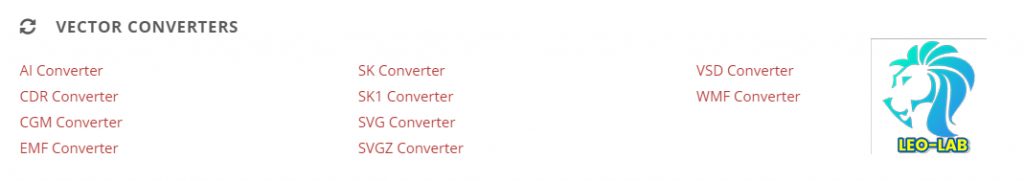 16.CloudConver VECTOR Format