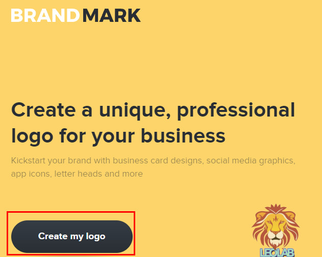 BRANDMARK -利用AI技術快速生成獨特LOGO 2 BRANDMARK Create LOGO First