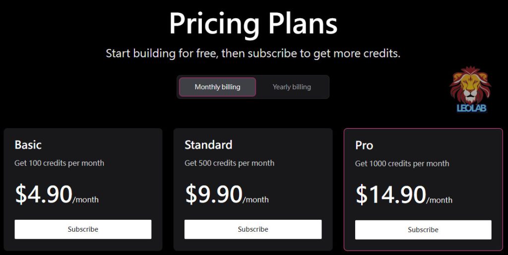 illostration Pricing Monthly