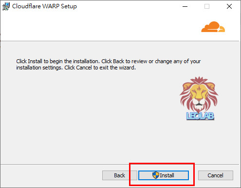 快如閃電,暢遊無界!Warp+ 免費VPN 的最佳選擇! 5 03.Warp Install-2