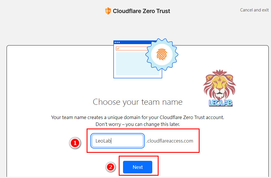 快如閃電,暢遊無界!Warp+ 免費VPN 的最佳選擇! 18 17.Cloudflare Zero Trust Team Name